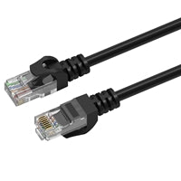 Prevo CAT6 Ethernet Cable 3m Black - OFC 26AWG Network Patch Lead Prevo CAT6 Ethernet Cable 3m Black - OFC 26AWG Network Patch Lead